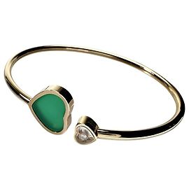 Pulseira Chopard Happy Hearts Au750 Verde