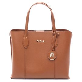 Furla Vittoria Leder Tote Bag Braun