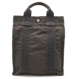 Hermès Hermes Canvas Rucksack Aline PM Grau