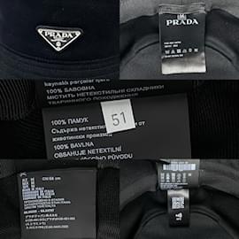 Prada-Prada Re-Nylon Bucket Hat-Black