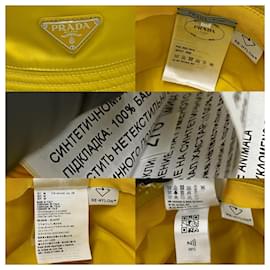 Prada-Prada Re-Nylon Bucket Hat-Yellow