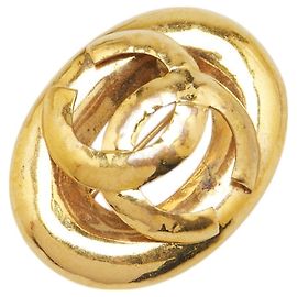 Spilla Vintage Chanel Coco Mark D'oro