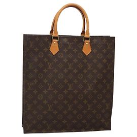 LOUIS VUITTON Bolsa Sac Plat Monogram M51140 LV Auth 134657 Monograma