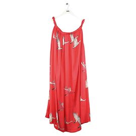 Heimstone Red Polyester Dress XL Red