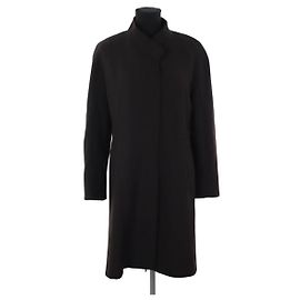 Max Mara Schwarze Wolljacke Schwarz