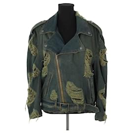 Giacca Acne Studios in cotone verde Verde