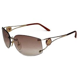 Céline Vintage Celine rahmenlose Sonnenbrille Lila