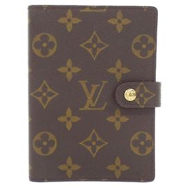 Louis Vuitton Monogram Agenda PM R20005 Organizer Brown