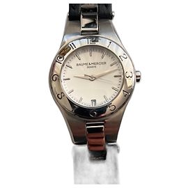 Relógio Baume & Mercier Linea em aço Prata