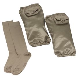 FENDI Socken Beinstulpen Nylon Set Grün Auth sw1244 Grün