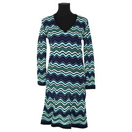 Missoni Blaue Kleid Blau