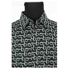 Burberry-Cotton shirt-Green