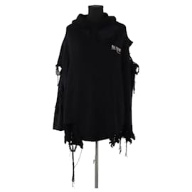 Balenciaga-Suéter de algodão preto-Preto