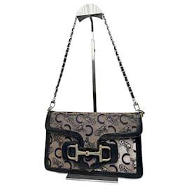 Céline Vintage Celine Macadam Monogram Grecy Tasche Kamel