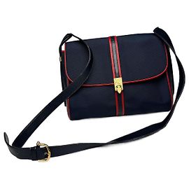 Céline Borsa Triomphe Celine Paris vintage blu navy Blu navy