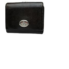 Vintage Vivienne Westwood Leather wallet black Black