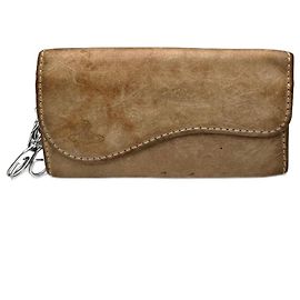 Vintage Vivienne Westwood Leather Key Holder beige Beige