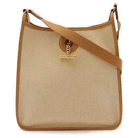 Borsa a Spalla Vespa PM Hermès Beige Altro