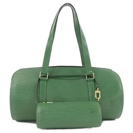Sac à main Soufflot Epi Louis Vuitton Vert
