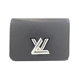 Billetera Compacta Twist Epi Louis Vuitton Negro