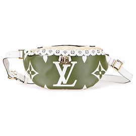 Bumbag gigante Monogram verde Louis Vuitton Verde