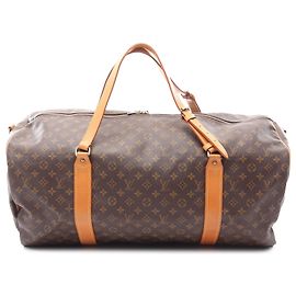 Bolsa Polochon Monograma Marrom Louis Vuitton Marrom