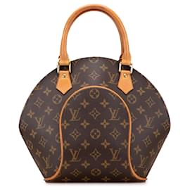 Louis Vuitton-Louis Vuitton Brown Monogram Ellipse PM-Brown