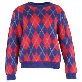 Suéter argyle multicolor de acrílico Sandro Jona Multicolor