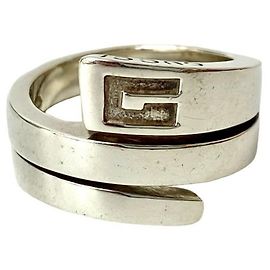 Anello Spirale Gucci Argento