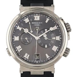 Orologio da polso automatico Breguet Marine Alarm Musical TI Marrone Nero