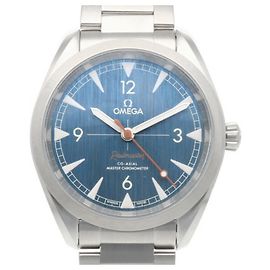 Relógio de pulso automático Omega Railstar Prata