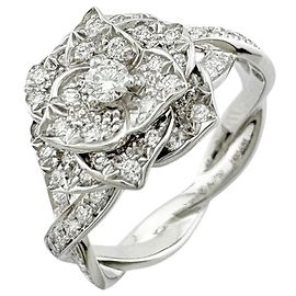 Piaget Rose Band Ring Silber