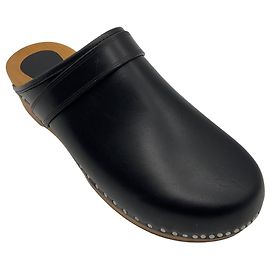 Isabel Marant Black Thalie Leather Clogs Black
