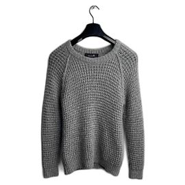Suéter Isabel Marant Cinza de Mohair Cinza