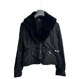 Gucci Tom Ford Rabbit Fur Jacket Black Black