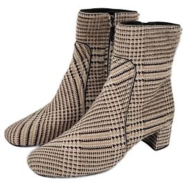 Botas Prada de pelo de pônei bege Bege