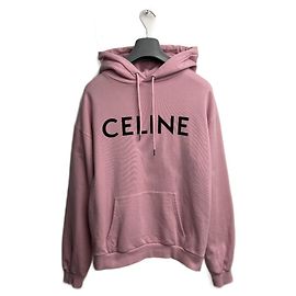 Sudadera Céline rosa de algodón Rosa