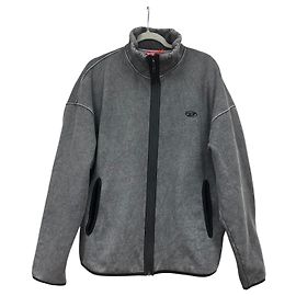 Diesel Grey Sweatshirt Jacket Grey
