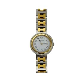 Hermès-Hermes Clipper Stainless Steel Quartz Watch-Other
