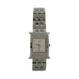 Hermès-Hermes H Watch Quartz Stainless Steel Wristwatch-Other