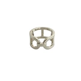 Anello Hermès Eva Chaine d'Ancre MM in Argento 925 Argento
