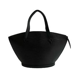 Bolsa Mini Tote em Couro Epi Saint-Jacques Louis Vuitton Preto