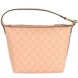 Bolsa de Ombro Super Mini Ophidia da Gucci Rosa