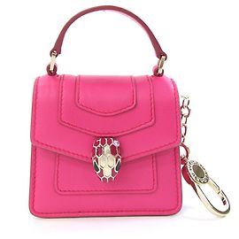 Bulgari Charm per Borsa Bvlgari Serpenti Forever Rosa Verde