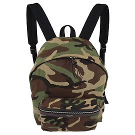 Saint Laurent Camouflage City Backpack Other