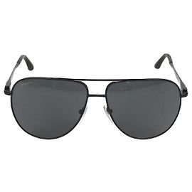 Bulgari Occhiali da sole aviator neri Bvlgari Nero