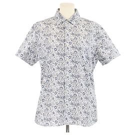 Prada Kurzarmhemd mit mehrfarbigem Blumenmuster Mehrfarben