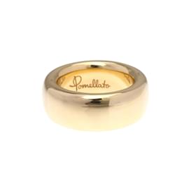 Pomellato-Pomellato Iconica Slim Band Ring in Pink Gold-Golden