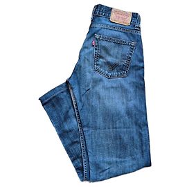 Levi's 506 Azul Corte Recto W31 L34 Talla 40 Azul