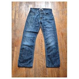 Levi's-Levi's 506 Blue Straight Cut W31 L34 Size 40-Blue